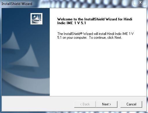 hindi indic ime installation