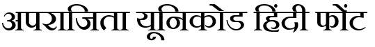 Aparajita Font